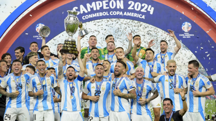 Mesi se povredio i plakao od sreće: Lautaro u produžetku doneo Argentini trofej Kopa Amerika