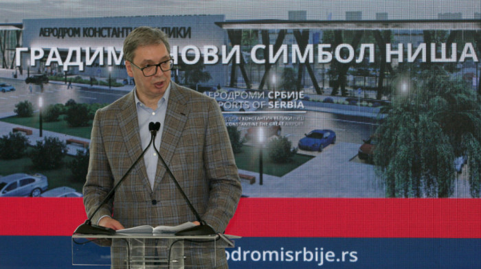 Vučić na otvaranju nove terminalne zgrade aerodroma u Nišu: Planiramo da utrostručimo broj putnika