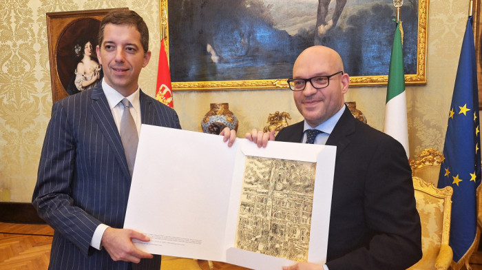 Đurić se sastao sa predsednikom Predstavničkog doma parlamenta Italije