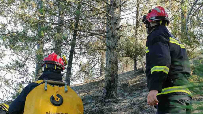 MUP: Lokalizovan požar u mestu Gradac