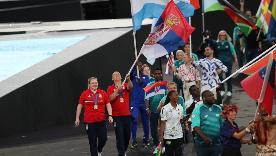 Završene OI u Parizu: Na svečanoj ceremoniji zastavu Srbije nosili Arunović i Mikec