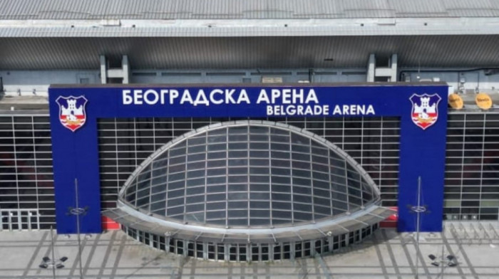 Šapić: Završeno postavljanje natpisa "Beogradska arena" i četiri grba Grada Beograda