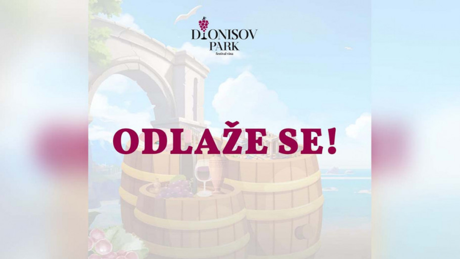 Festival zabave i vina Dionisov Park odlaže se zbog tehničkih razloga