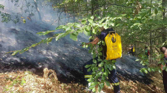 Na Majevici se ponovo aktivirao požar, čeka i se dolazak helikoptera iz Srbije