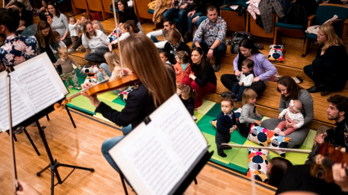 "Moja prva simfonija": Počinju koncerti za bebe u novoj filharmonijskoj sezoni