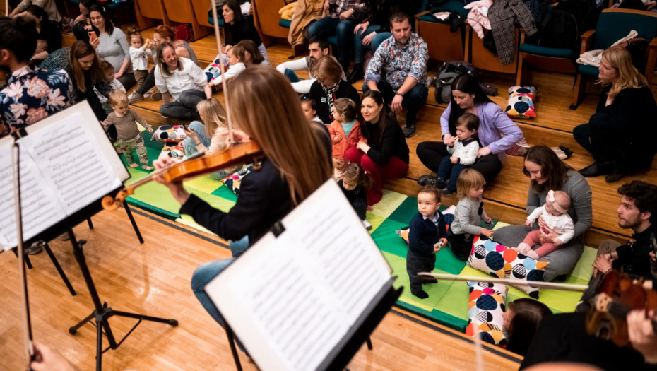 "Moja prva simfonija": Počinju koncerti za bebe u novoj filharmonijskoj sezoni