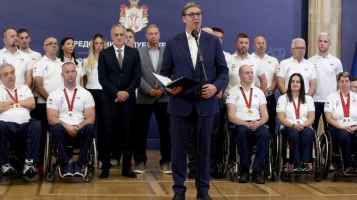 Vučić sa paraolimpijcima: Ponosan sam na sva vaša postignuća, Vlada donela odluku o nagradama za medalje