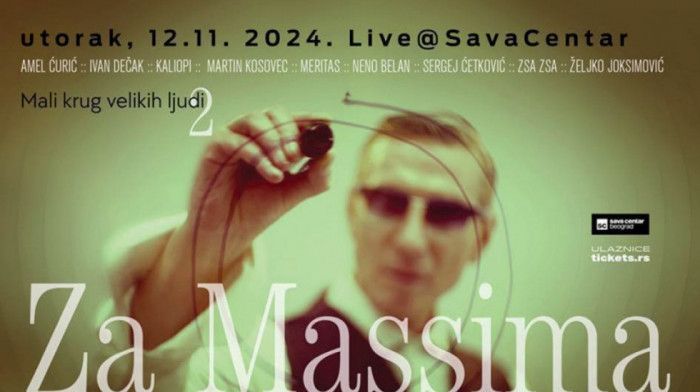 U novembru poslednji album Masima Savića i njemu posvećen koncert u Sava Centru