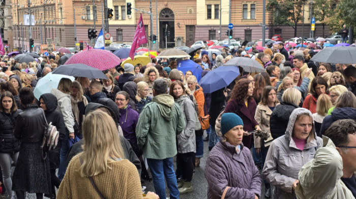 "Da se ispoštuje potpisani Protokol": Završeni protesti prosvetnih radnika u svim većim gradovima u Srbiji