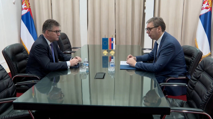 Vučić se u Njujorku sastao sa specijalnim izaslanikom Evropske Unije za dijalog Beograda i Prištine