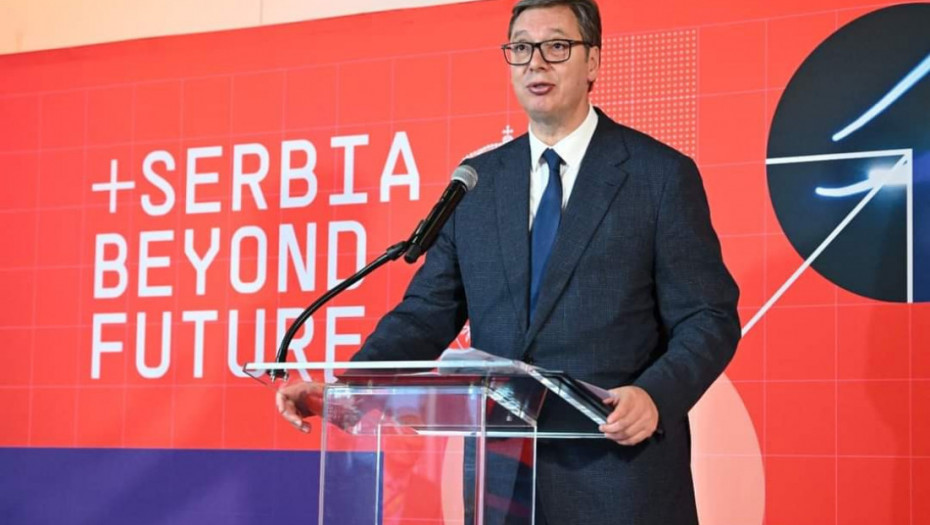 Vučić na prijemu "Serbia Beyond Future" u sedištu UN: Srbija želi da prednjači u novim tehnologijama i AI