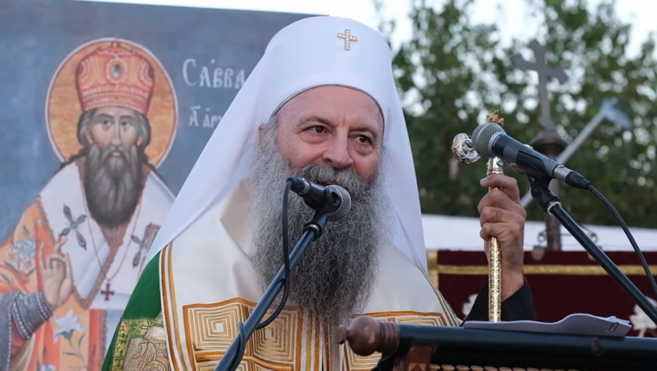 Patrijarh Porfirije služio liturgiju u Bijeloj: Porodica je blagoslovena Bogom