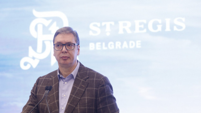 Vučić: Obeležavamo početak rada St. Regis hotela i otvaranje Kule Beograd