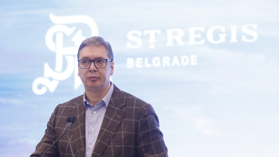 Vučić: Obeležavamo početak rada St. Regis hotela i otvaranje Kule Beograd