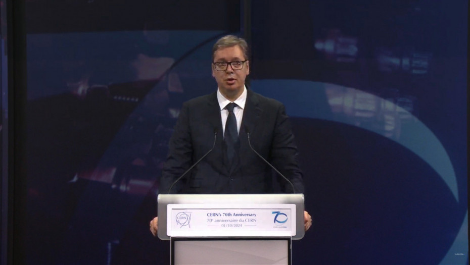 Vučić saopštio na ceremoniji u Ženevi: Udvostručićemo novac koji izdvajamo za CERN, Evropa mora brže da se menja