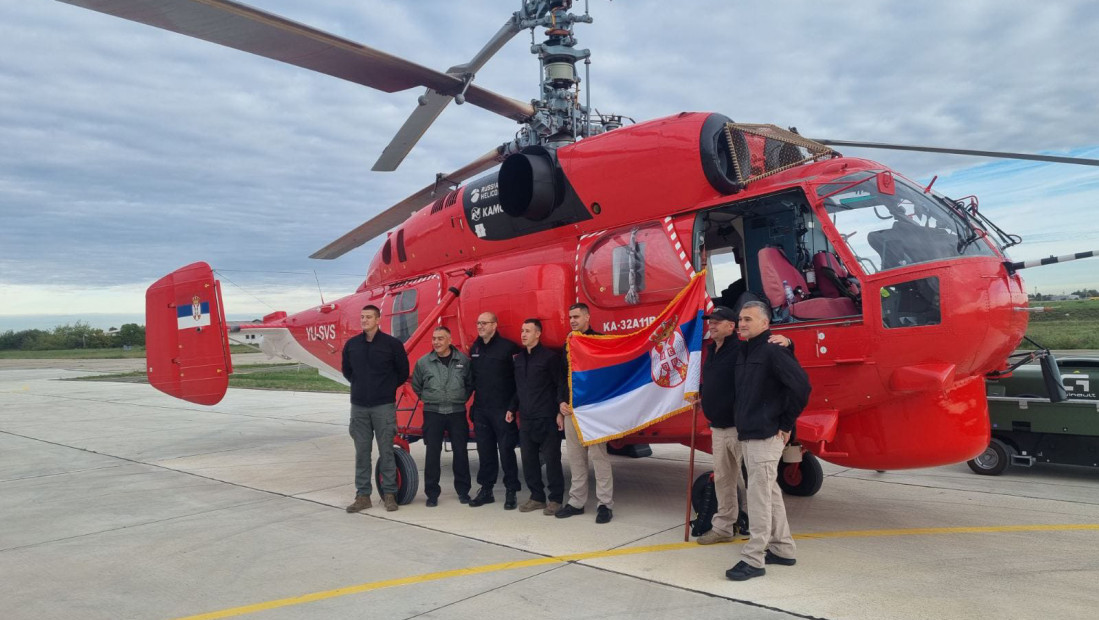 Dačić: MUP Srbije uputio u Grčku helikopter Kamov Ka-32 kao pomoć u gašenju požara