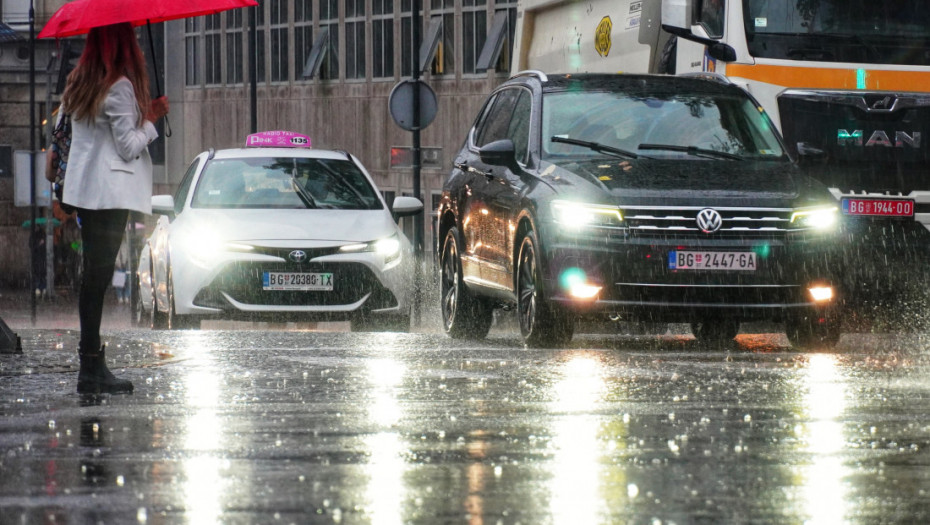 RHMZ upozorava na obilne padavine: Narandžasti meteoalarm na snazi u nekoliko područja