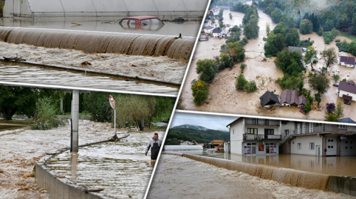 KATASTROFALNE POPLAVE U BIH Najmanje 14 stradalih, proglašeno stanje prirodne nesreće