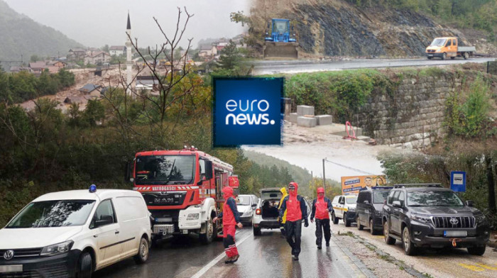 Euronews Srbija u Donjoj Jablanici: Traga se za više od 40 ljudi, situacija izuzetno teška