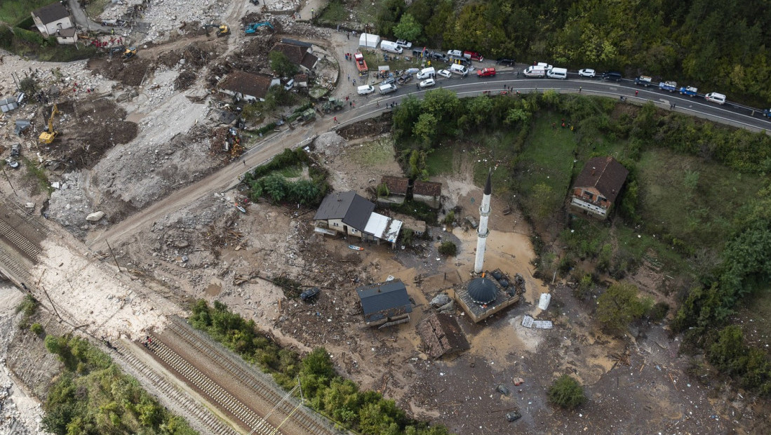 Pokrenulo se novo klizište u Jablanici