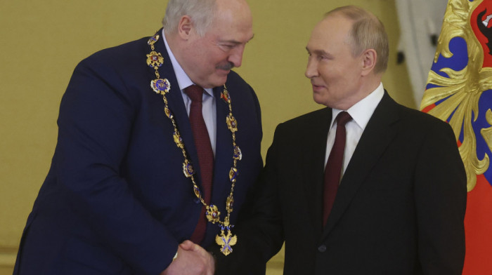 Putin uručio Lukašenku orden Svetog Andreja Prvozvanog