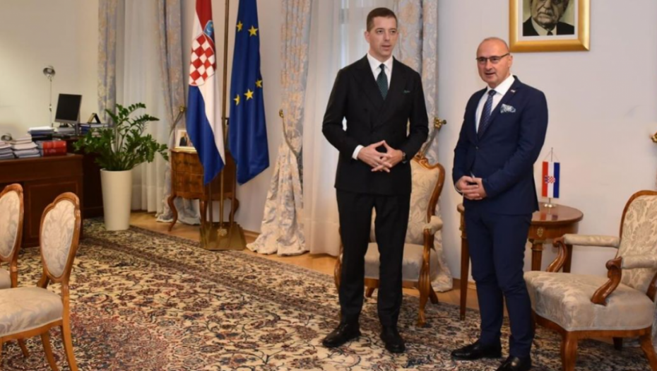 Đurić u Zagrebu sa šefom hrvatske diplomatije: Srbija je opredeljena za negovanje dobrosusedskih odnosa