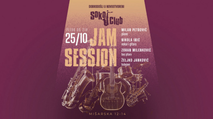 Prvi "Jam Session" u novootvorenom Klubu "Sokoj"