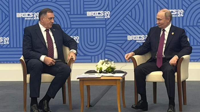 Dodik sa Putinom: Republika Srpska bi želela da bude uključena u neki format sa Briksom