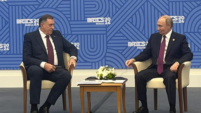 Dodik sa Putinom: Republika Srpska bi želela da bude uključena u neki format sa Briksom