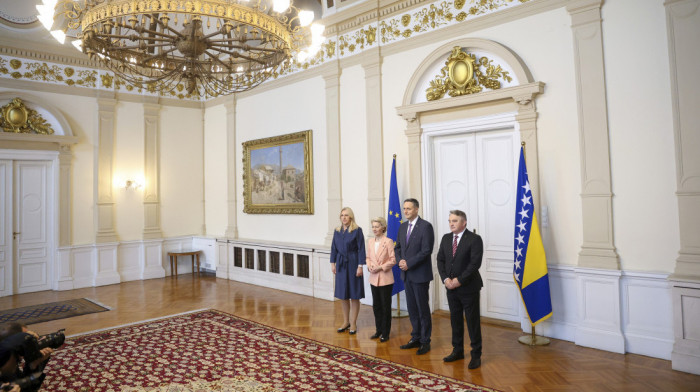 Ursula fon der Lajen sastala se sa članovima Predsedništva BiH