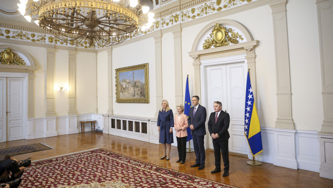 Ursula fon der Lajen sastala se sa članovima Predsedništva BiH