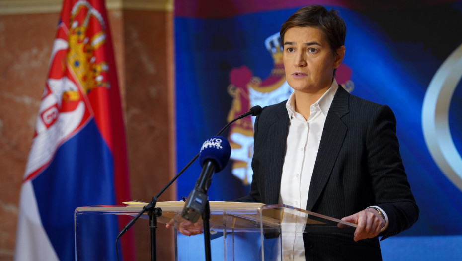 Brnabić: Hvala građanima koji nisu želeli da učestvuju u nasilju u Novom Sadu, policija bila uzdržana