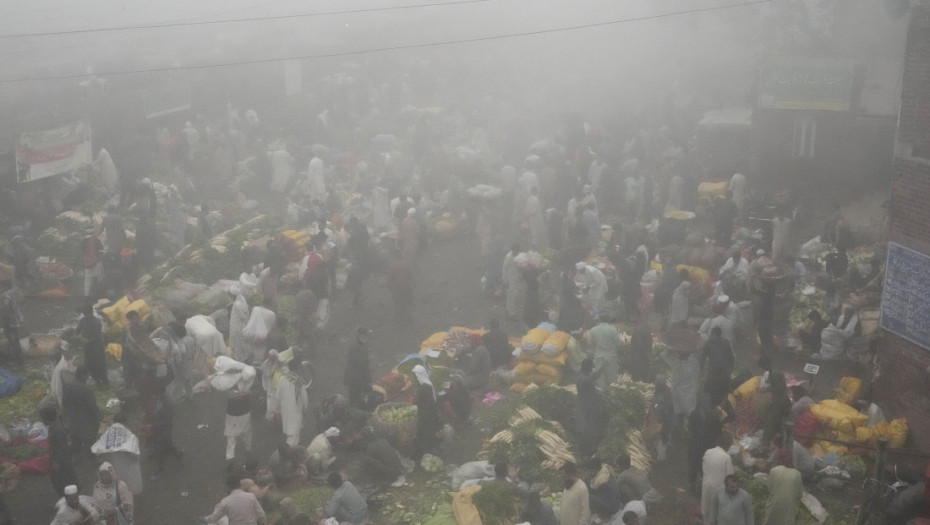 Rekordno zagađenje vazduha u Pakistanu: Smog iznad Padžaba vidljiv čak i iz svemira