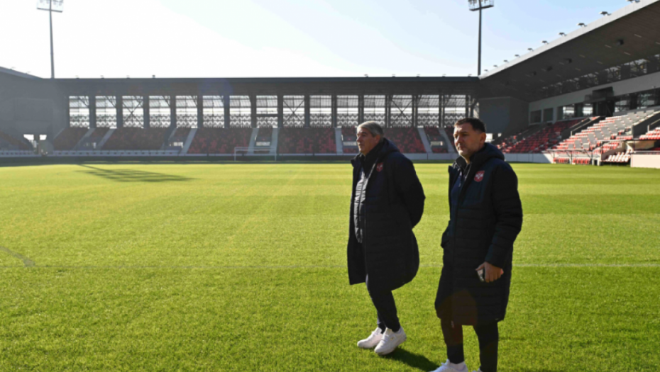 Ovo obećava dobar fudbal: FSS objavio fotografije kako dan pred meč sa Danskom izgleda teren u Leskovcu