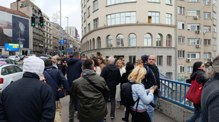 Protest zbog najave rušenja Starog savskog mosta: Blokiran saobraćaj kod Brankovog mosta