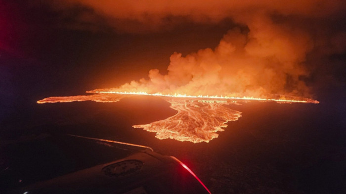 Vulkan na Islandu eruptirao deseti put u poslednje tri godine