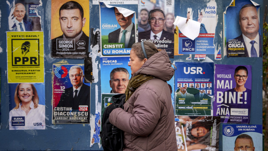 Protesti u više gradova Rumunije zbog neslaganja sa kandidatom za predsednika Kalinom Đorđeskuom