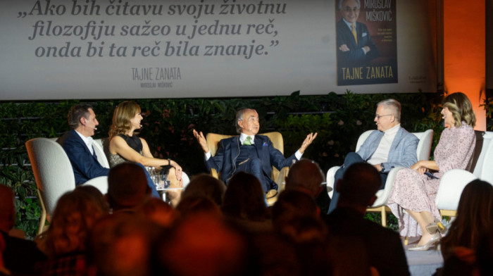 Mišković predstavio knjigu "Tajne zanata": Ulaganje u znanje je moja životna filozofija