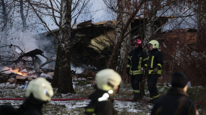 Srušio se avion u blizini aerodroma u Vilnjusu, najmanje jedna osoba poginula