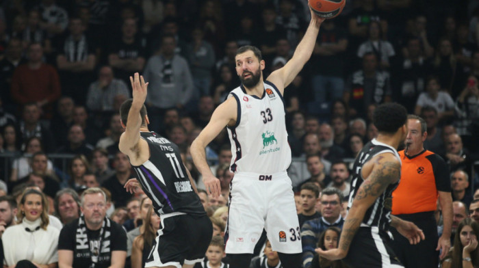 Partizan zbog uvreda navijača na račun Mirotića kažnjen sa 5.000 evra