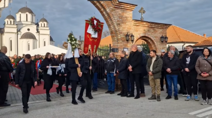 Dragan Marković Palma sahranjen u rodnom Končarevu kod Jagodine