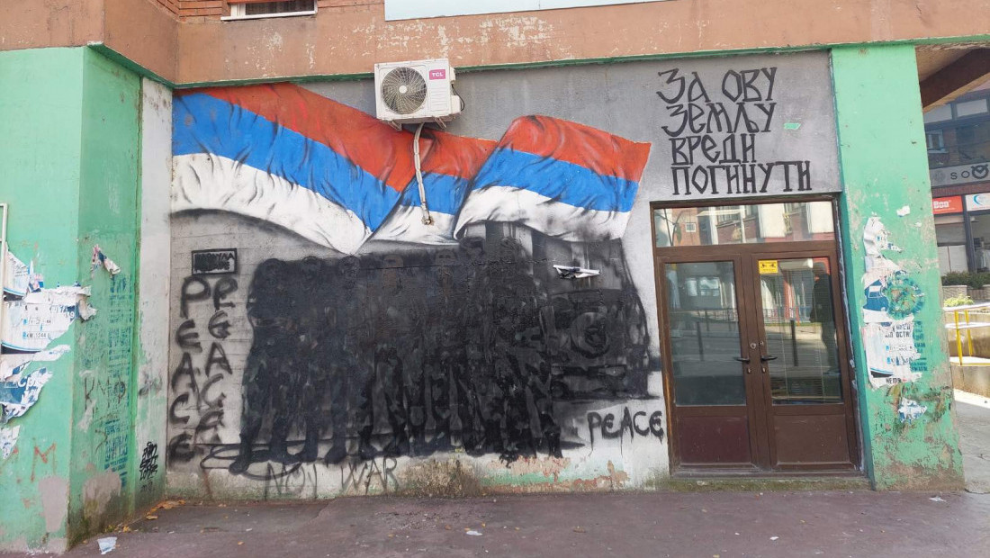 Oskrnavljen mural posvećen herojima sa Košara: Srpka lista navodi da je to zločin iz mržnje prema Srbima