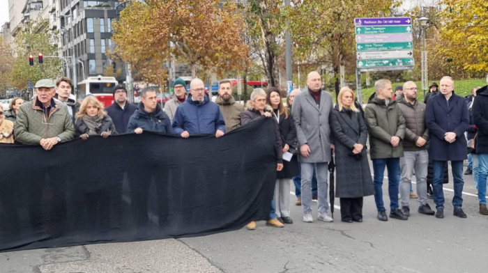 Akcija "Zastani Srbijo": Blokade organizovane u više gradova, predstavnici Proglasa u Ustaničkoj ulici