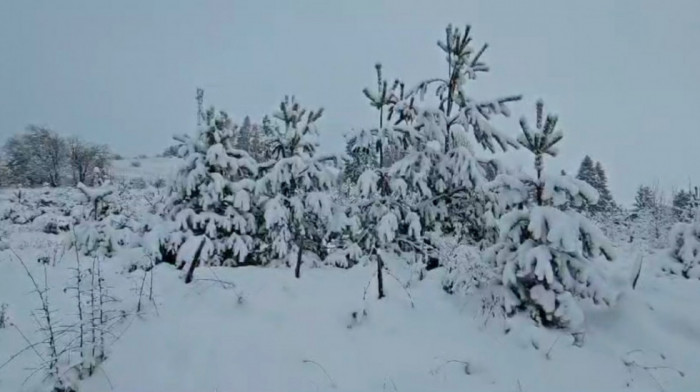 Na nekim planinama i do metar snega: Snežni pokrivač najbrže se formira na području Ivanjice i Čačka