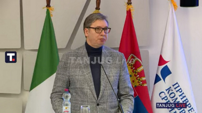 Počeo italijansko-srpski poslovni forum u PKS, prisustvuje Vučić