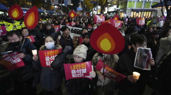 Građani i sindikati organizovali proteste širom Južne Koreje, traže ostavku predsednika Juna