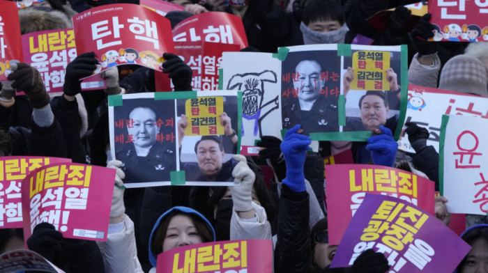 "Predvodio je pobunu": Opoziciona Demokratska partija Južne Koreje pozvala na hapšenje predsednika Juna