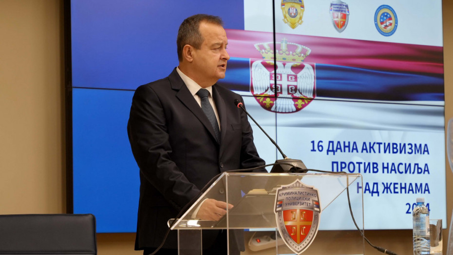 Dačić: Prošle godine izrečeno 32.000 mera zabrane prilaska žrtvama nasilja