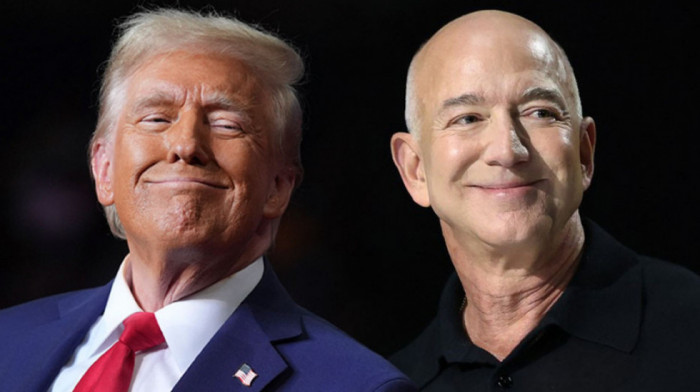 Džef Bezos večerao sa Donaldom Trampom na njegovom imanju na Floridi