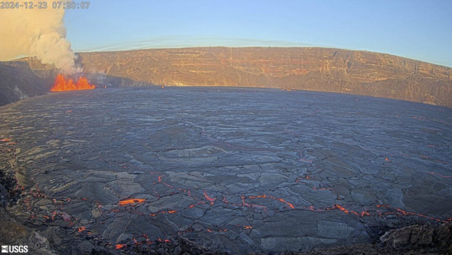 Vulkan Kilauea na Havajima ponovo eruptirao nakon tri meseca